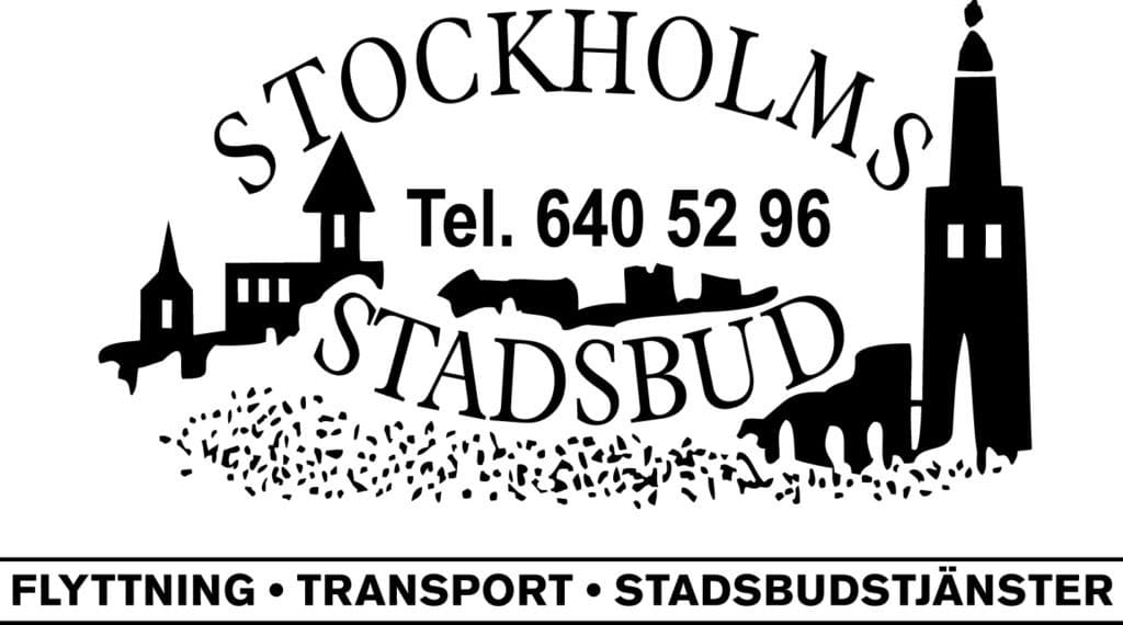 Great Graphics Reklambyrå - Webbyrå - Varumärkesutveckling - Referens Stockholms Stadsbud - Logotyp