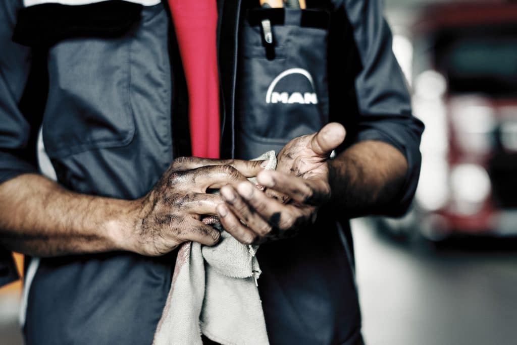 Great Graphics - Reklarmbyrå i Stockholm - Case - MAN - Servicecenter