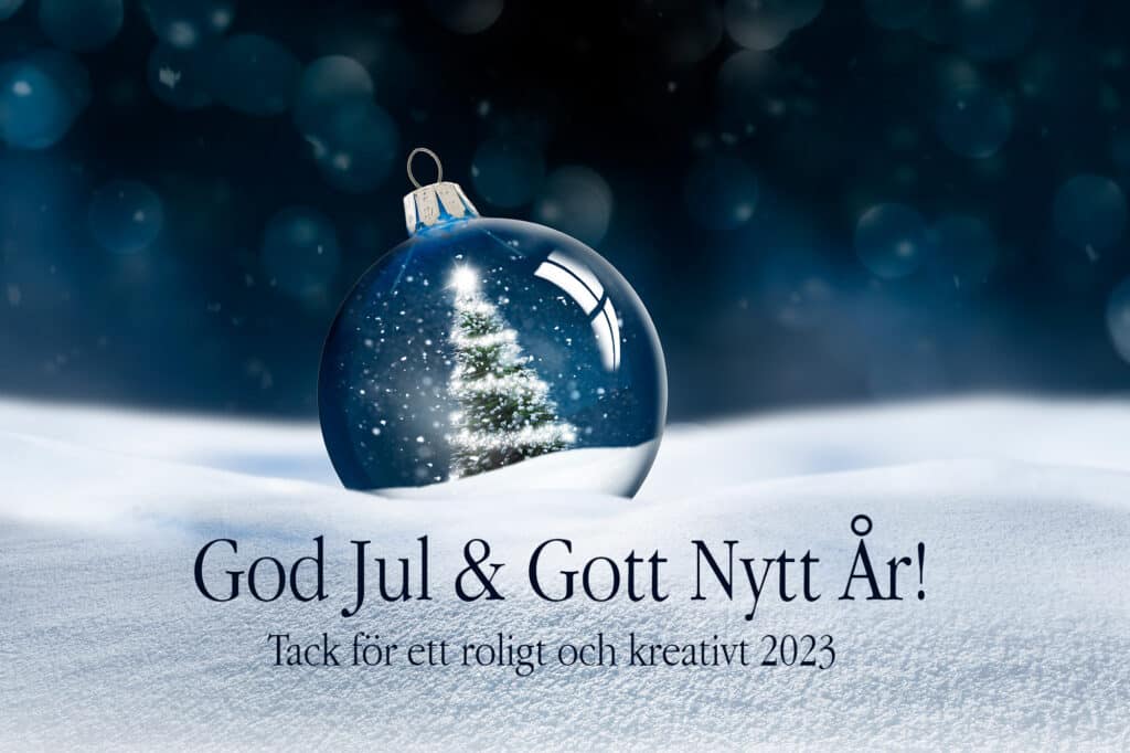 Great Graphics - Reklambyrå i Stockholm - God jul och Gott nytt år!