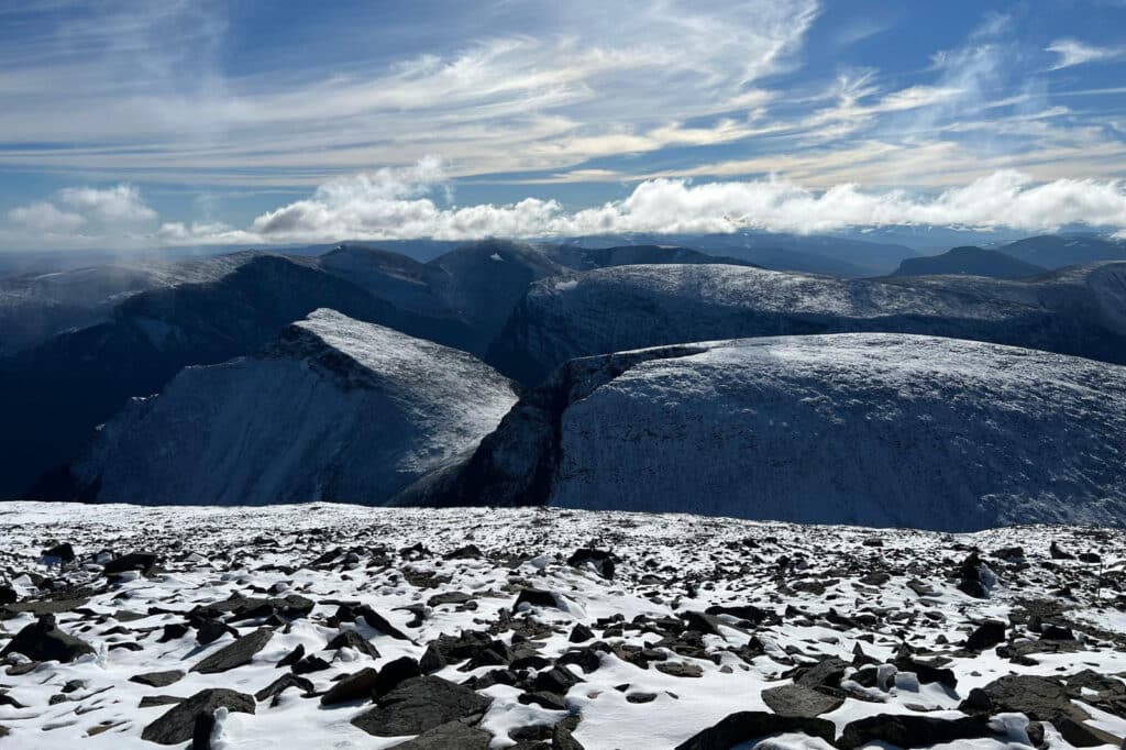 Great Graphics bestiger Kebnekaise - Sveriges tak