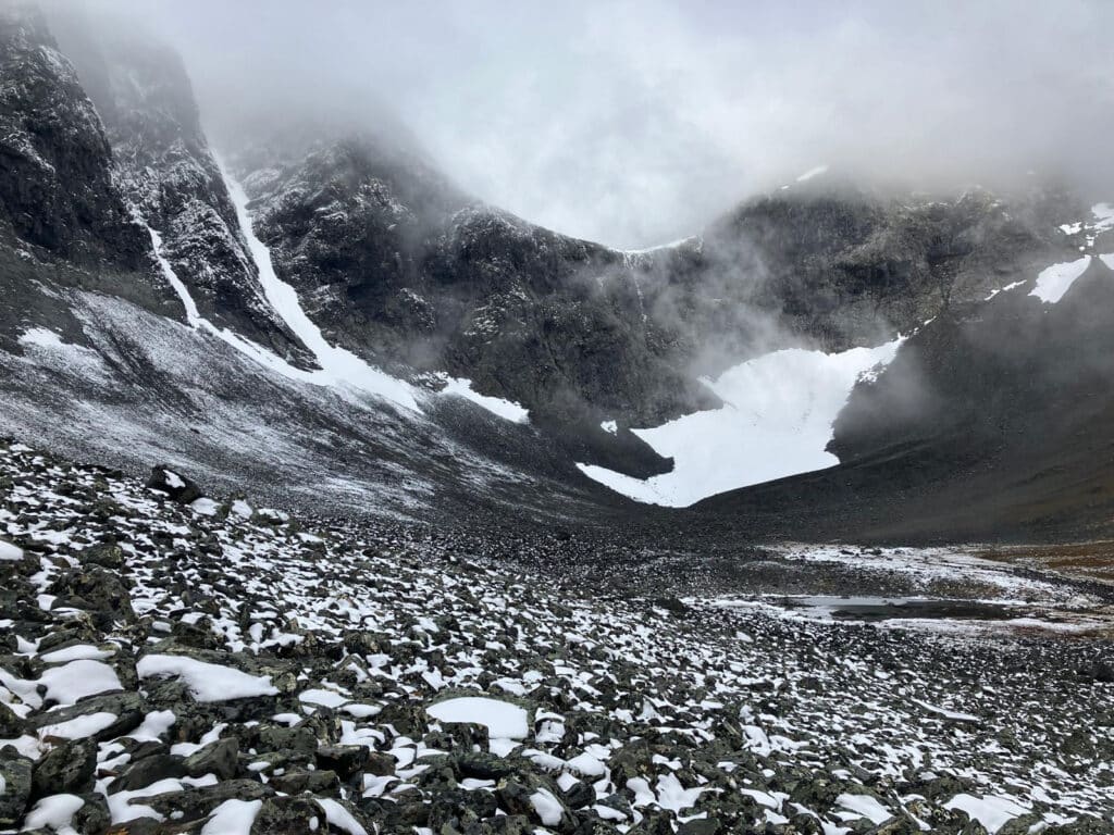 Great Graphics bestiger Kebnekaise - Sveriges tak