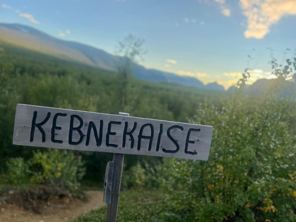 Great Graphics bestiger Kebnekaise - Sveriges tak