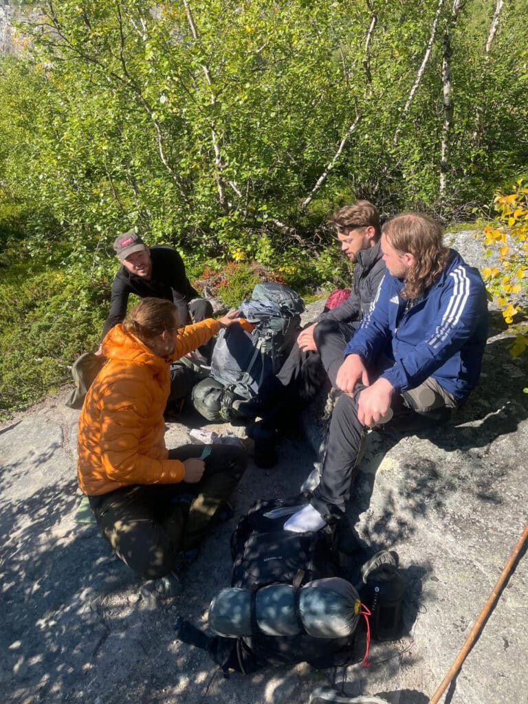 Great Graphics bestiger Kebnekaise - Sveriges tak