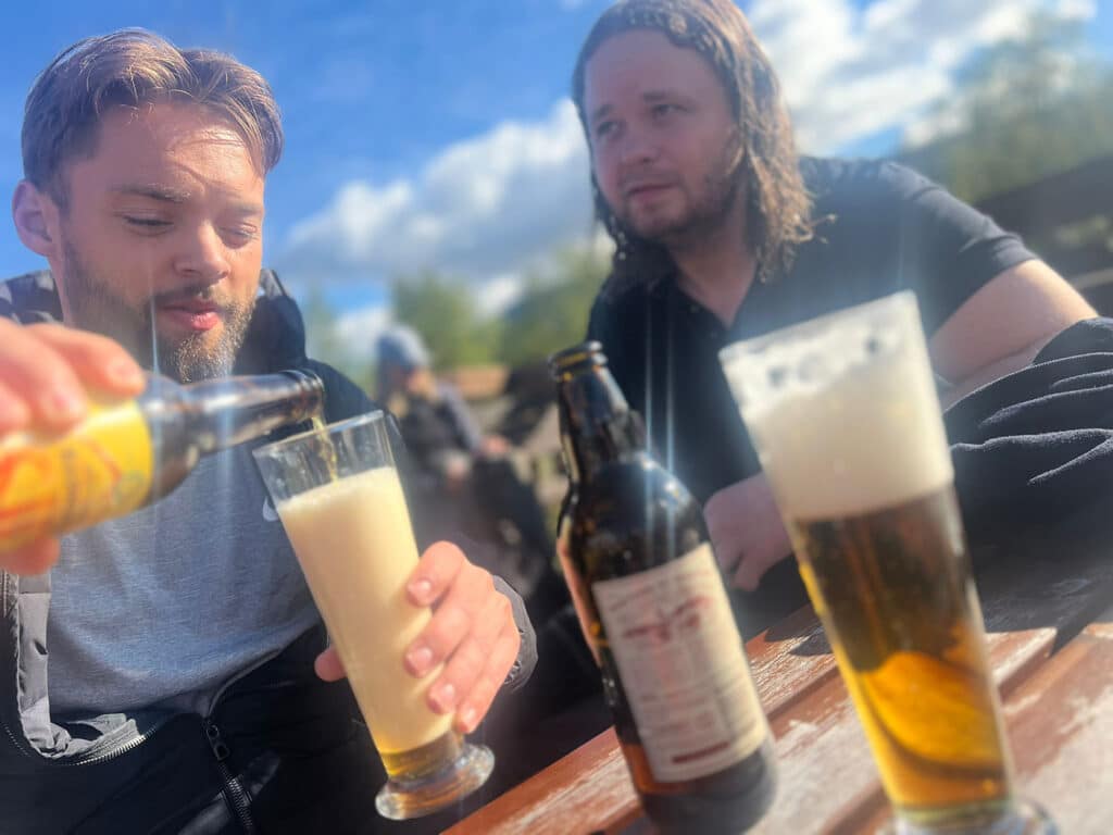 Great Graphics bestiger Kebnekaise - Sveriges tak