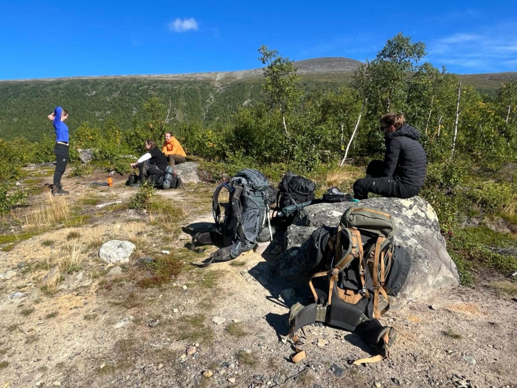 Great Graphics bestiger Kebnekaise - Sveriges tak