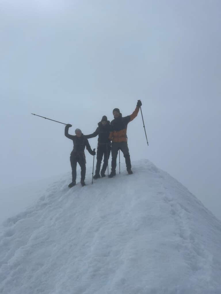 Great Graphics bestiger Kebnekaise - Sveriges tak