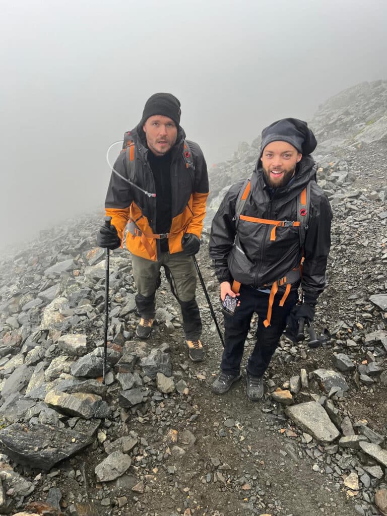 Great Graphics bestiger Kebnekaise - Sveriges tak