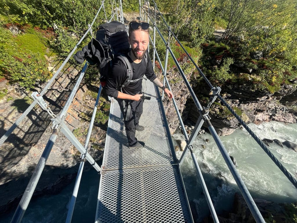 Great Graphics bestiger Kebnekaise - Sveriges tak