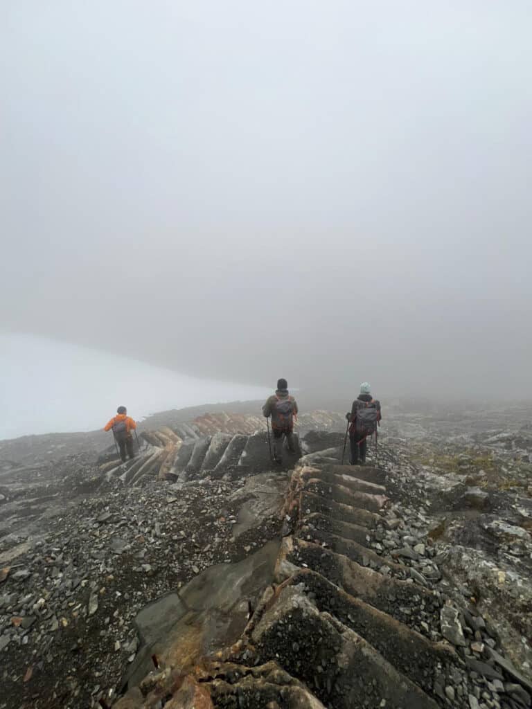 Great Graphics bestiger Kebnekaise - Sveriges tak