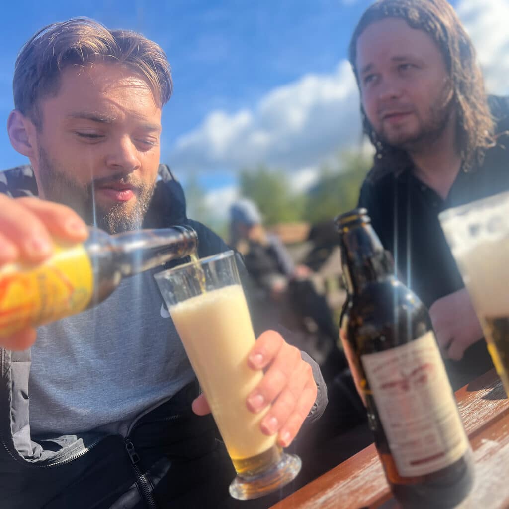 Great Graphics bestiger Kebnekaise - Sveriges tak